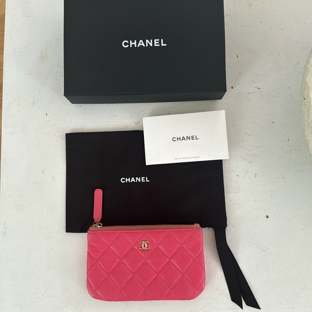 CHANEL preowned Small Case  Rose Pink
